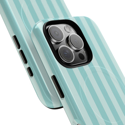 Teal Stripe MagSafe Case
