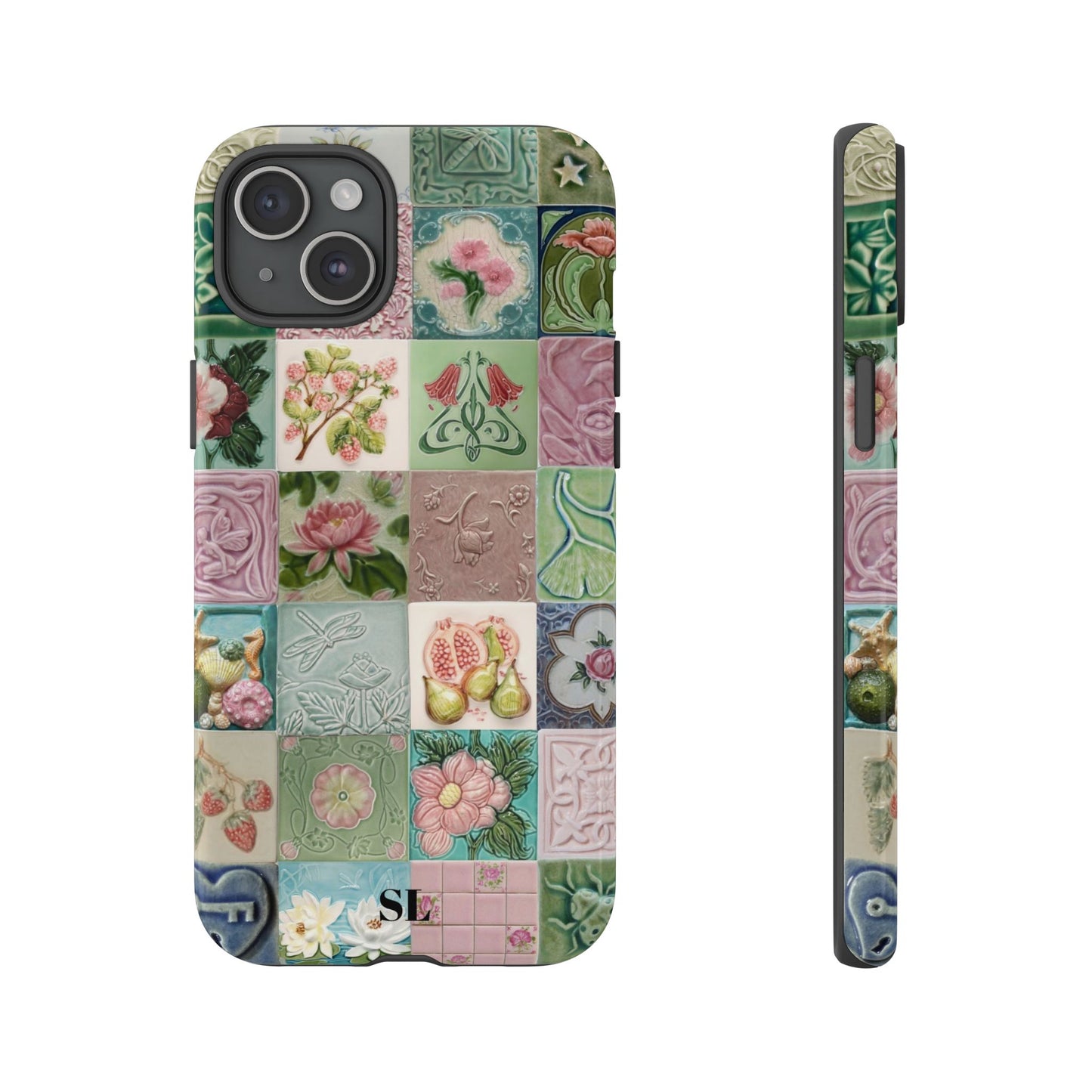 Garden Mosaic Tiles iPhone Case