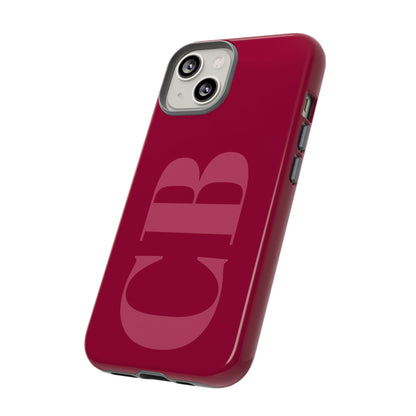 Berry Custom Initial iPhone Case