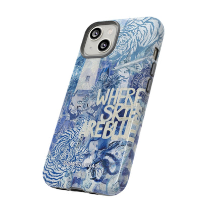Blue Horizon iPhone Case