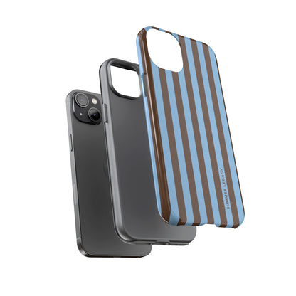 Mocha Stripe iPhone Case