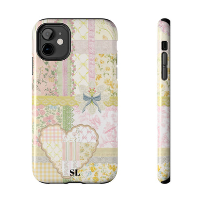 Garden Quilt Patchwork iPhone Case