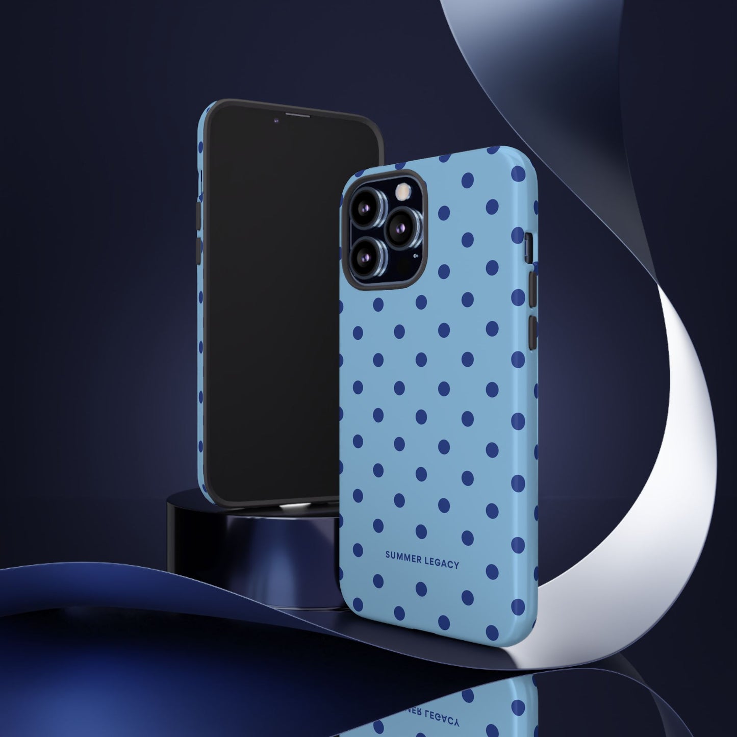 Lagoon Polka Dot iPhone Case