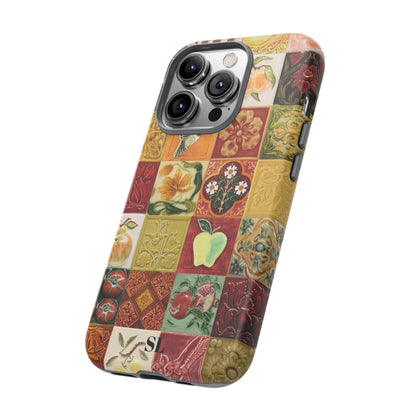 Orchard Mosaic Tiles iPhone Case