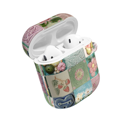 Garden Mosaic Tiles AirPod Case