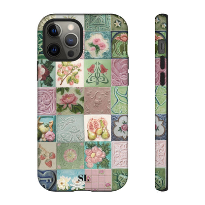 Garden Mosaic Tiles iPhone Case