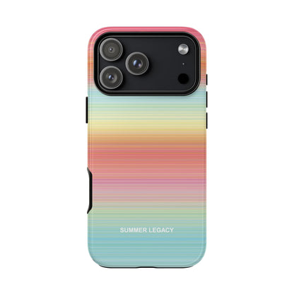 Sunrise Ombre Stripe iPhone Case