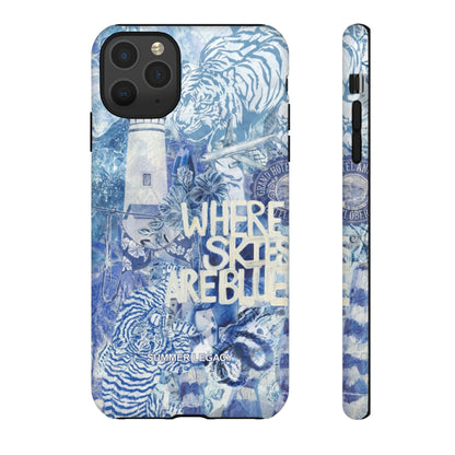 Blue Horizon iPhone Case