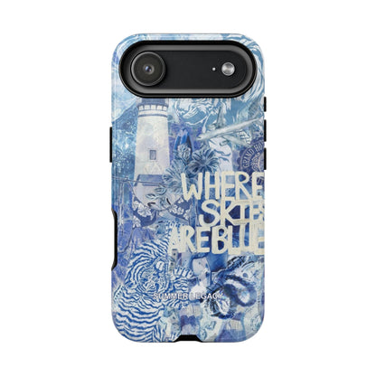 Blue Horizon iPhone Case