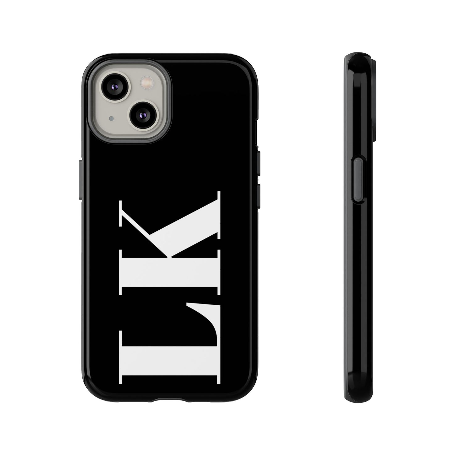 Ebony Custom Initial iPhone Case