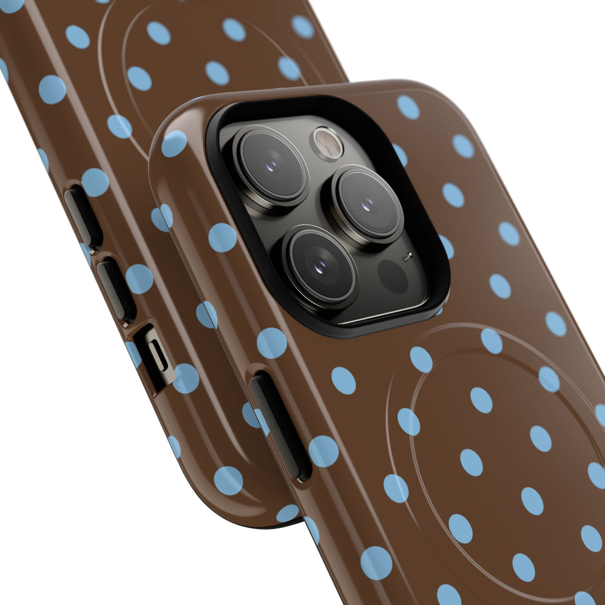 Mocha Polka Dot MagSafe Case