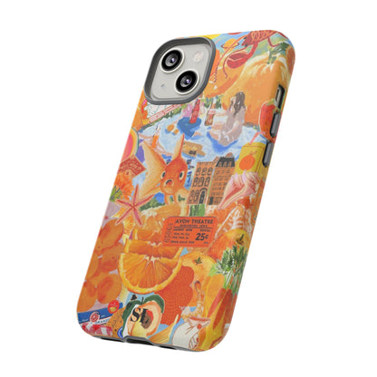 Orange Goldfish iPhone Case