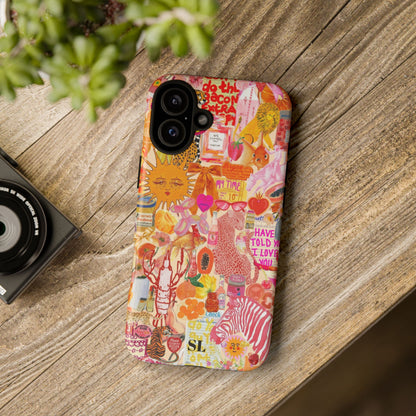 Sunset Aura iPhone Case