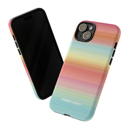 Sunrise Ombre Stripe iPhone Case