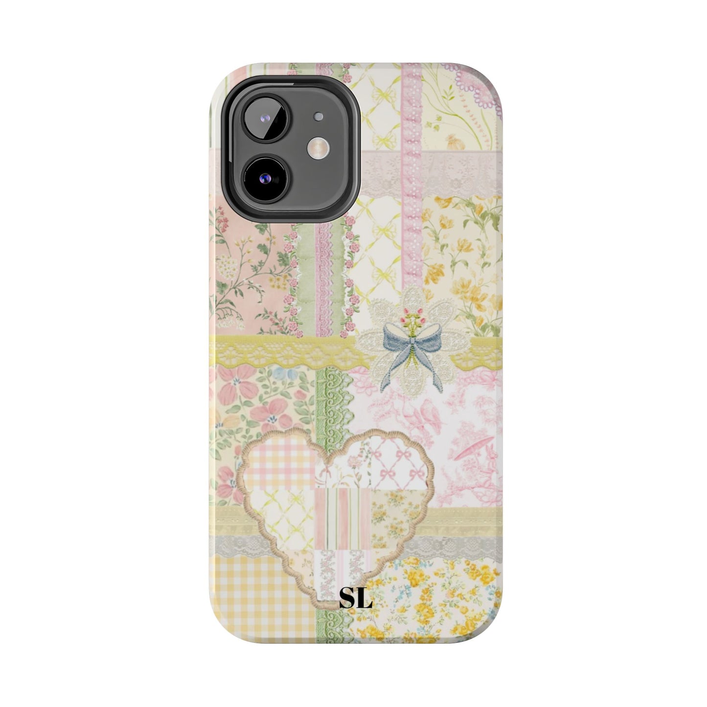 Garden Quilt Patchwork iPhone Case