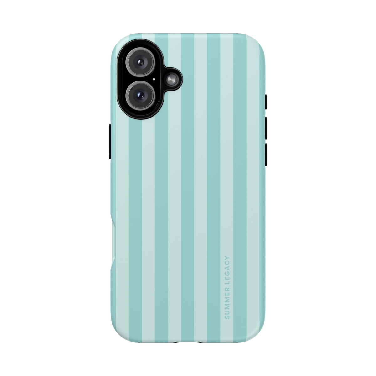 Teal Stripe iPhone Case