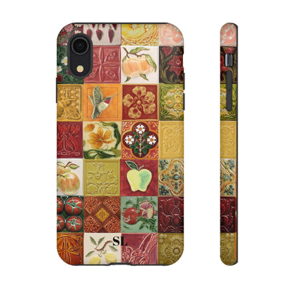 Orchard Mosaic Tiles iPhone Case