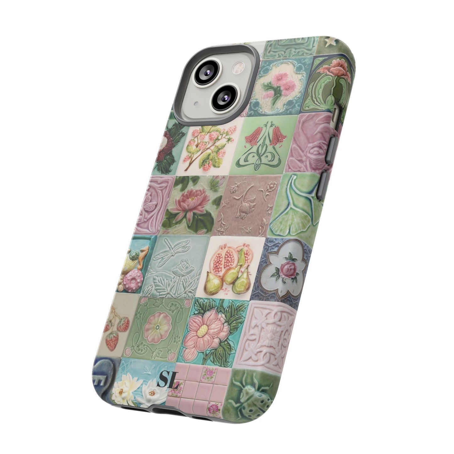 Garden Mosaic Tiles iPhone Case