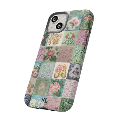Garden Mosaic Tiles iPhone Case