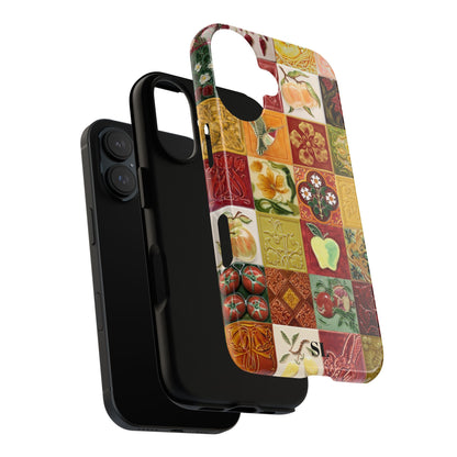 Orchard Mosaic Tiles iPhone Case