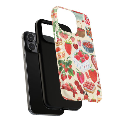 Strawberry Collage MagSafe Case