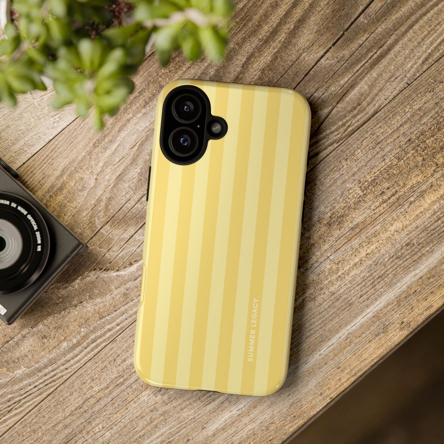 Lemonade Stripe iPhone Case