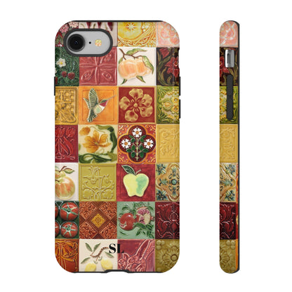 Orchard Mosaic Tiles iPhone Case
