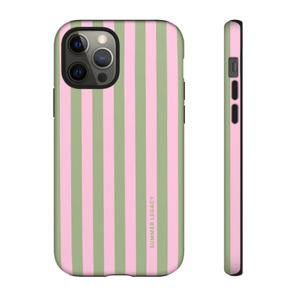 Guava Stripe iPhone Case