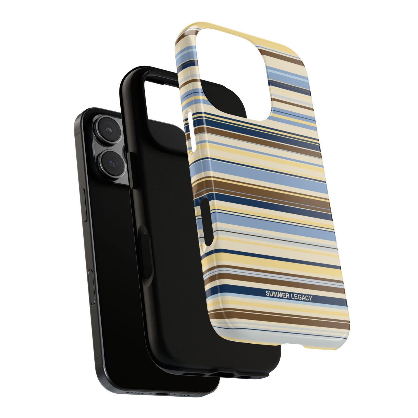 Coconut Multi-stripe iPhone Case