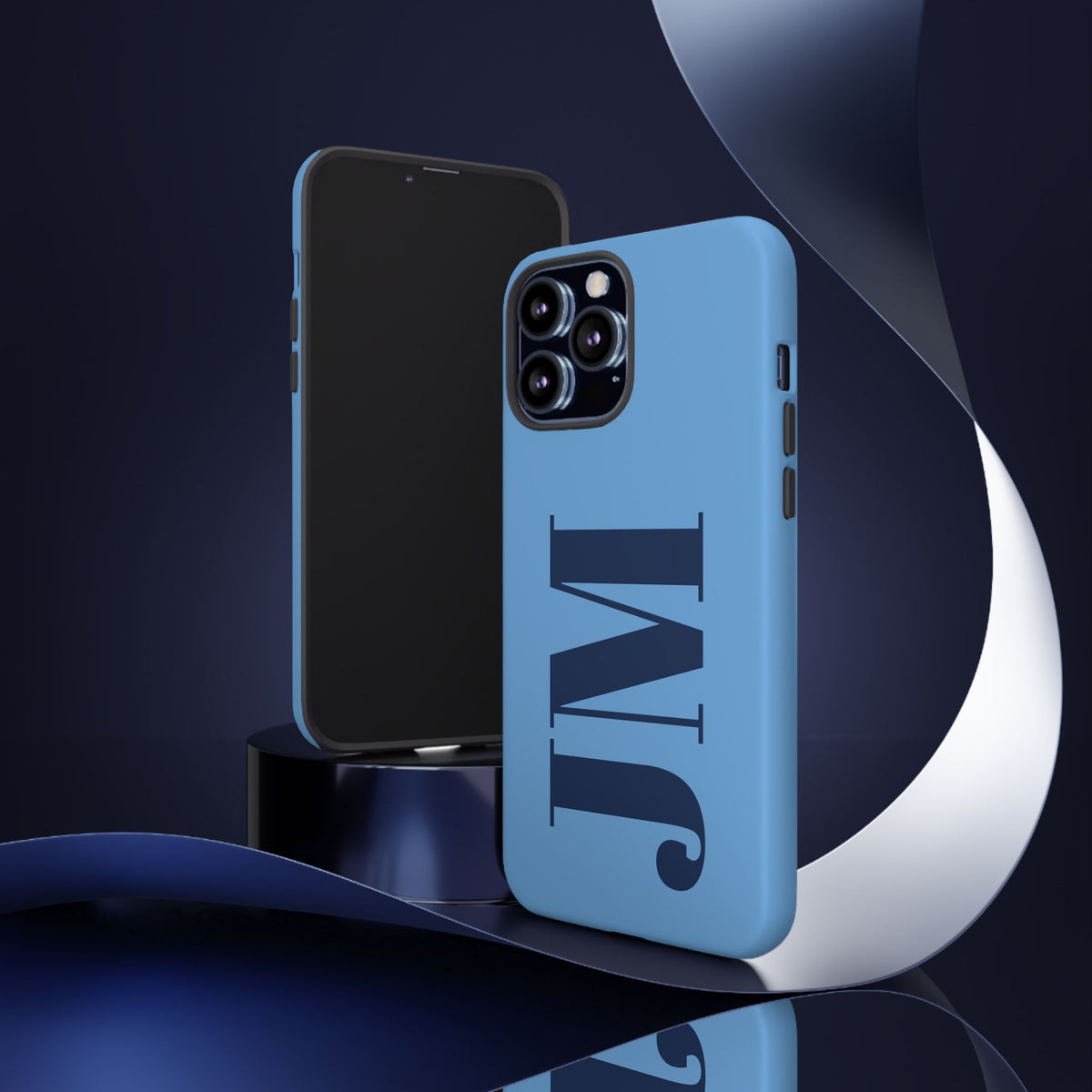 Lagoon Custom Initial iPhone Case