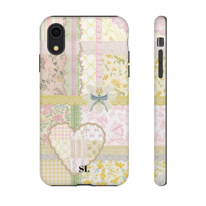 Garden Quilt Patchwork iPhone Case