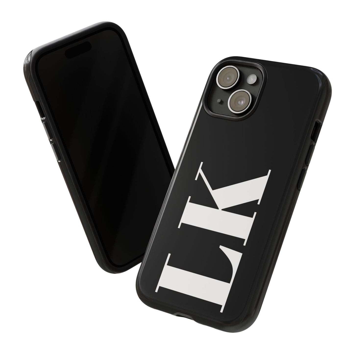 Ebony Custom Initial iPhone Case