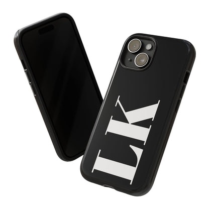 Ebony Custom Initial iPhone Case