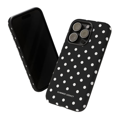 Ebony Polka Dot iPhone Case