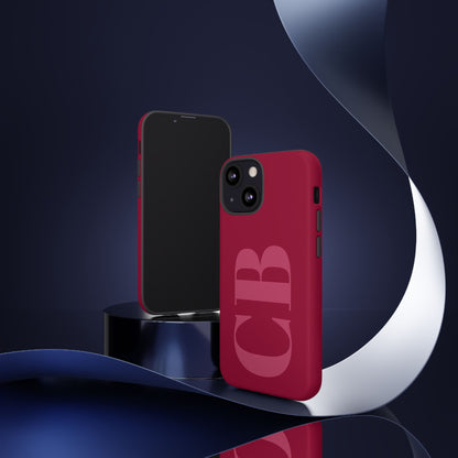 Berry Custom Initial iPhone Case