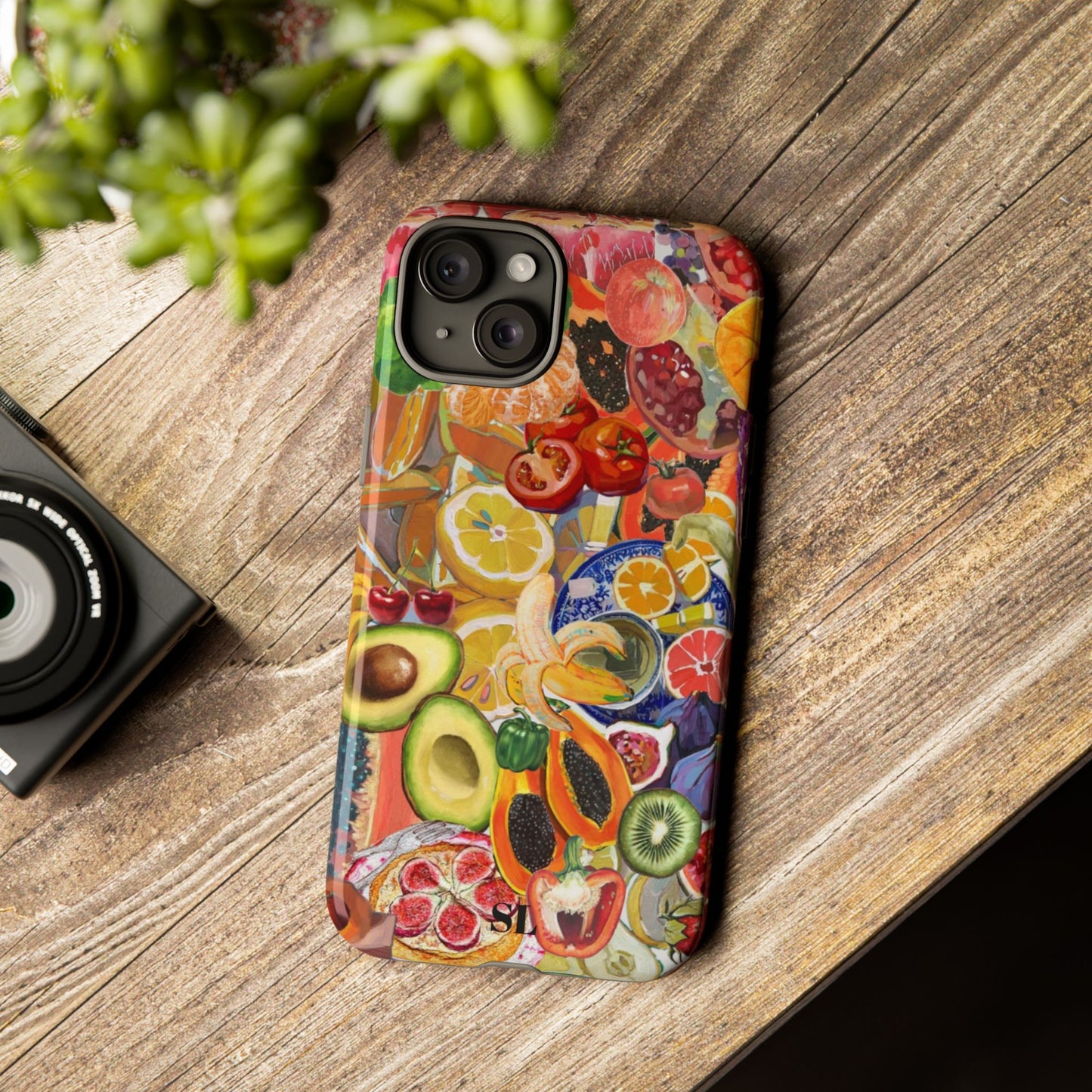 Fruits and Veggies iPhone Case