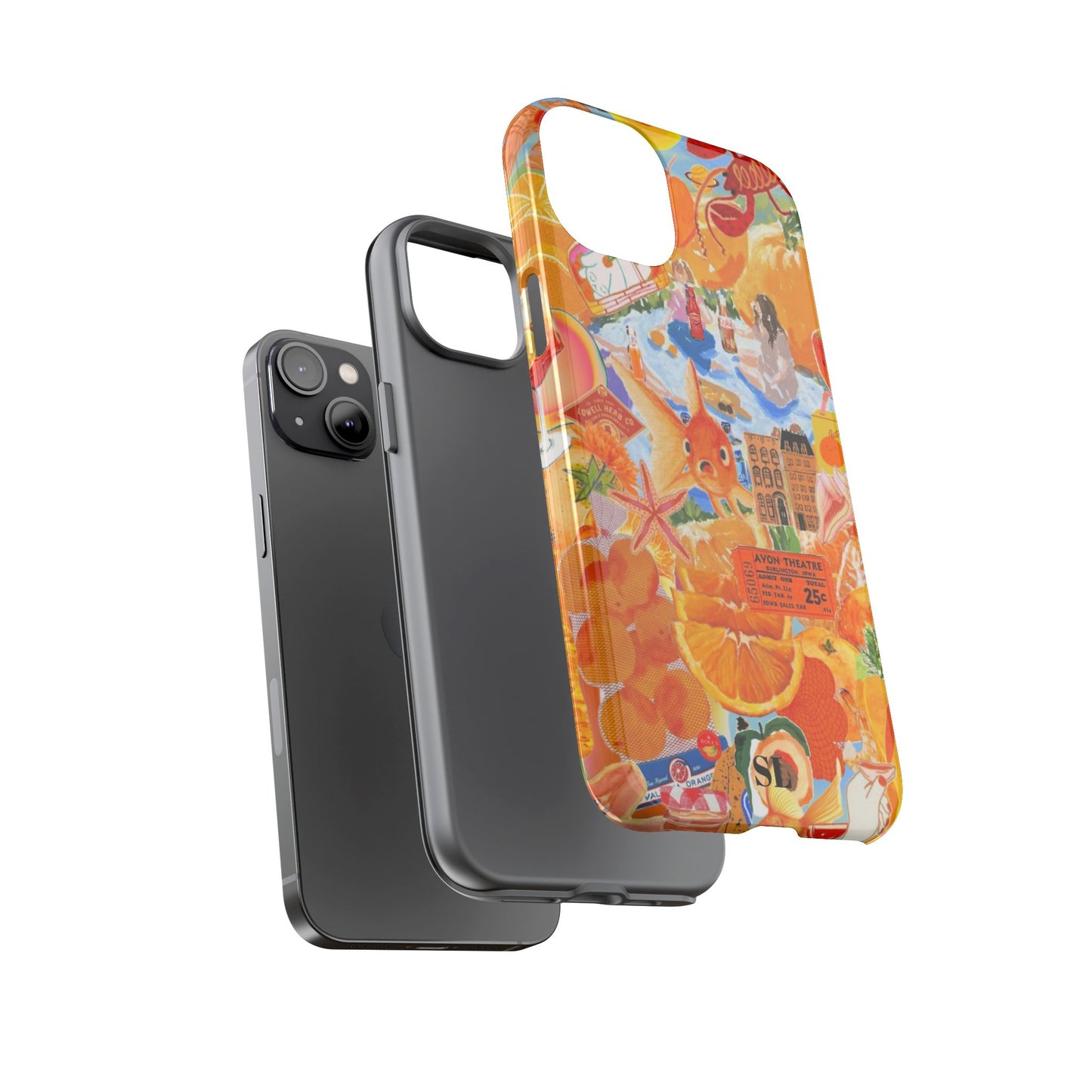 Orange Goldfish iPhone Case