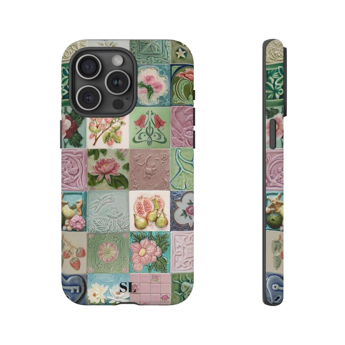 Garden Mosaic Tiles iPhone Case
