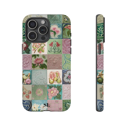 Garden Mosaic Tiles iPhone Case