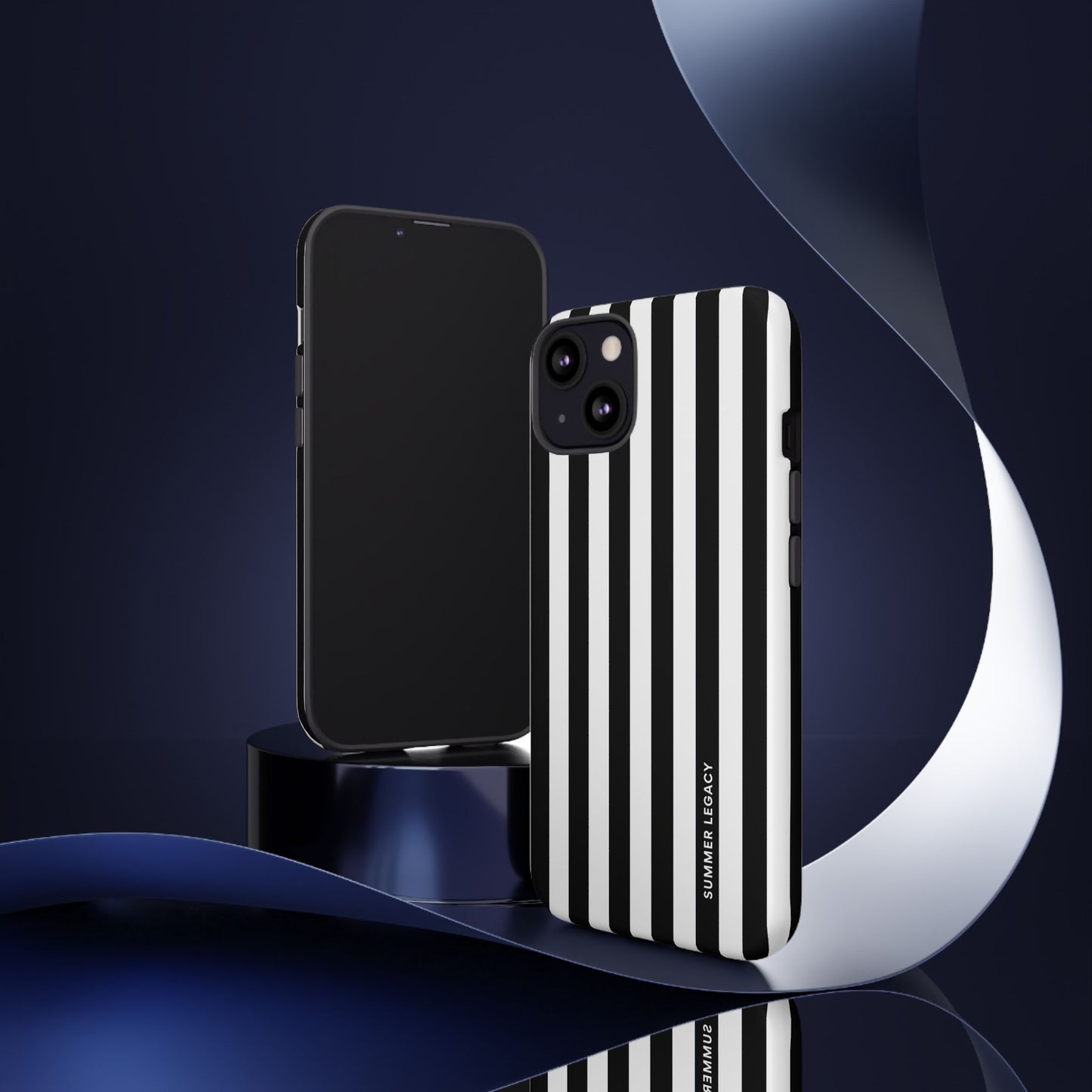 Ebony Stripe iPhone Case