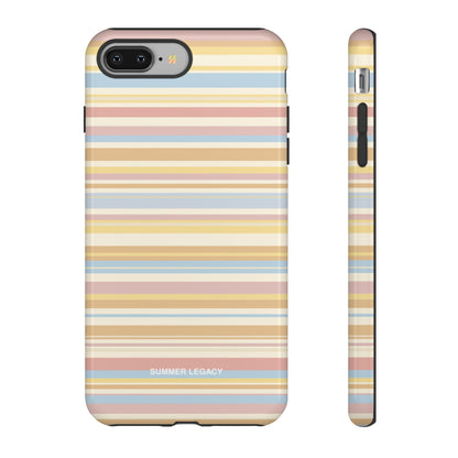 Lychee Multi-stripe iPhone Case