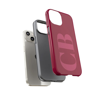 Berry Custom Initial iPhone Case
