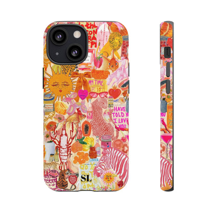Sunset Aura iPhone Case