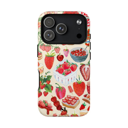 Strawberry Collage MagSafe Case