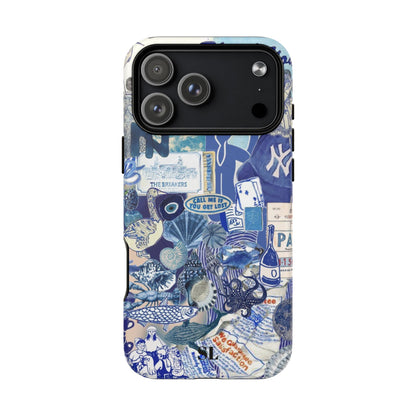 Blue Collage MagSafe Case