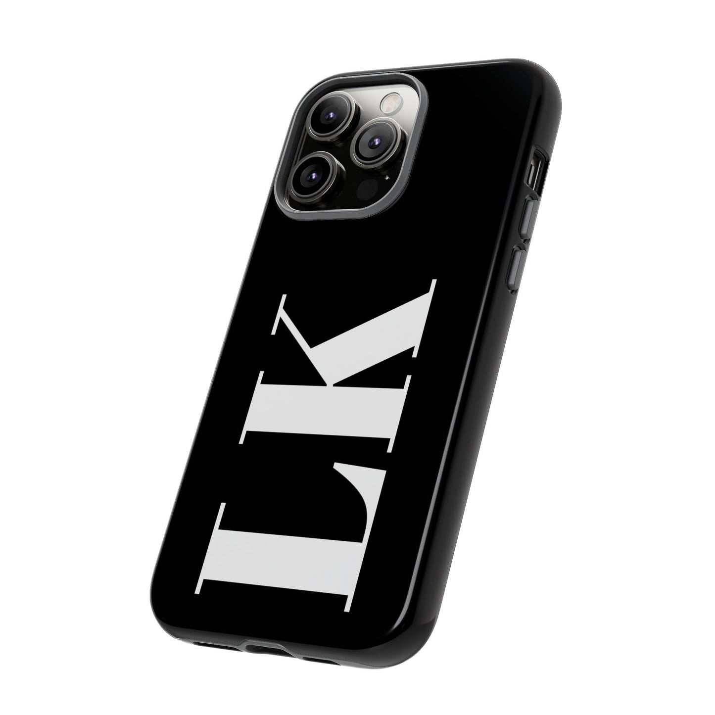 Ebony Custom Initial iPhone Case