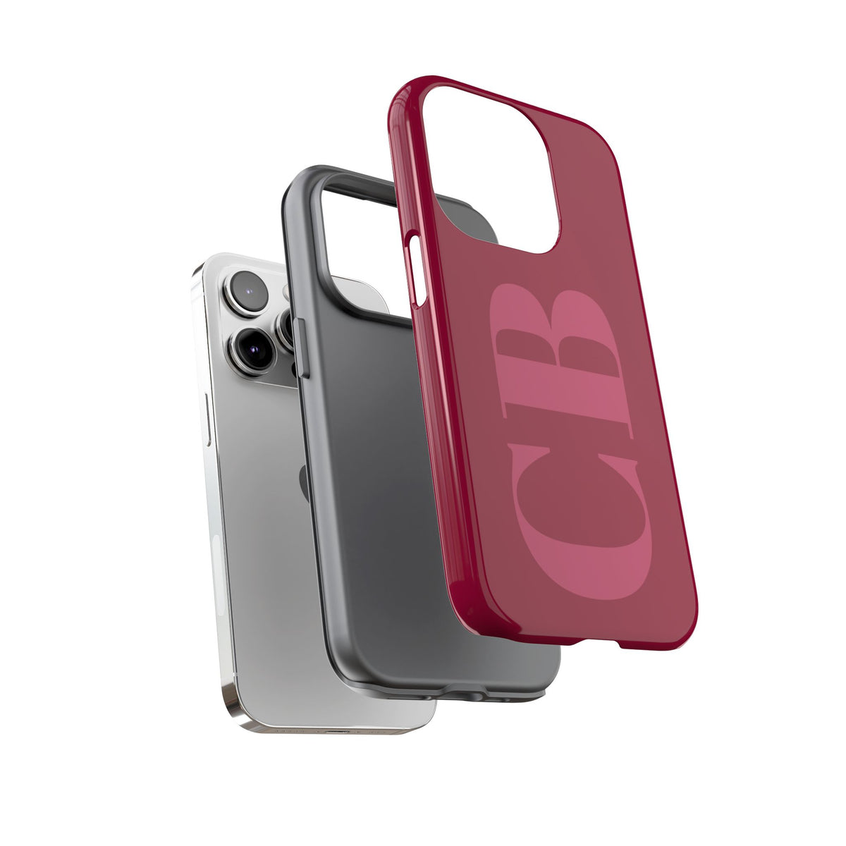 Berry Custom Initial iPhone Case
