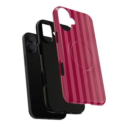 Berry Stripe MagSafe Case