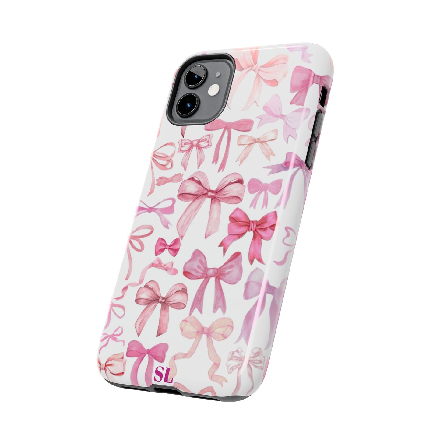 Pink Bows iPhone Case