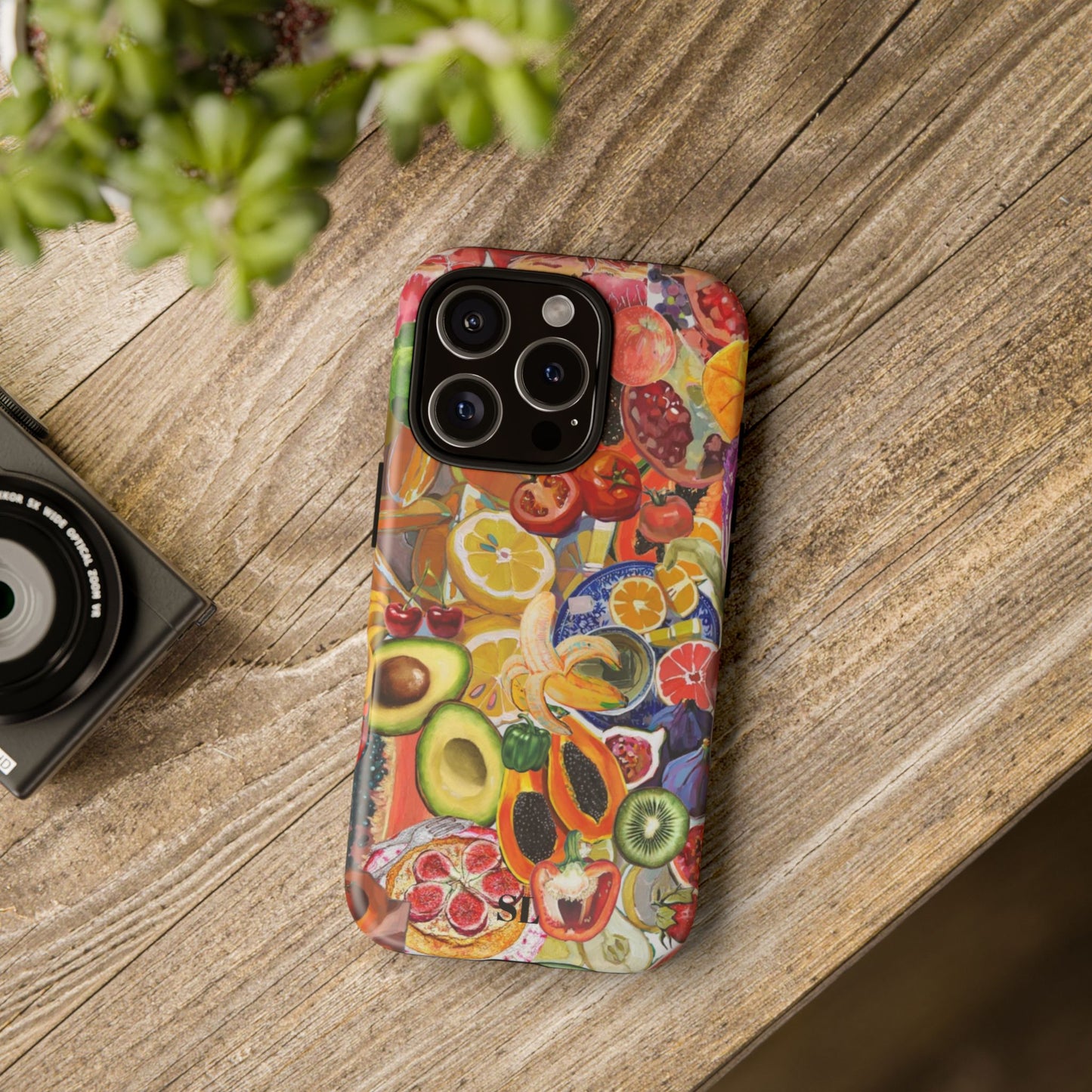 Fruits and Veggies iPhone Case